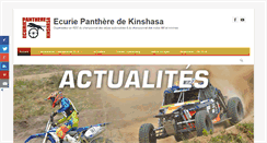 Desktop Screenshot of pantherecongo.com